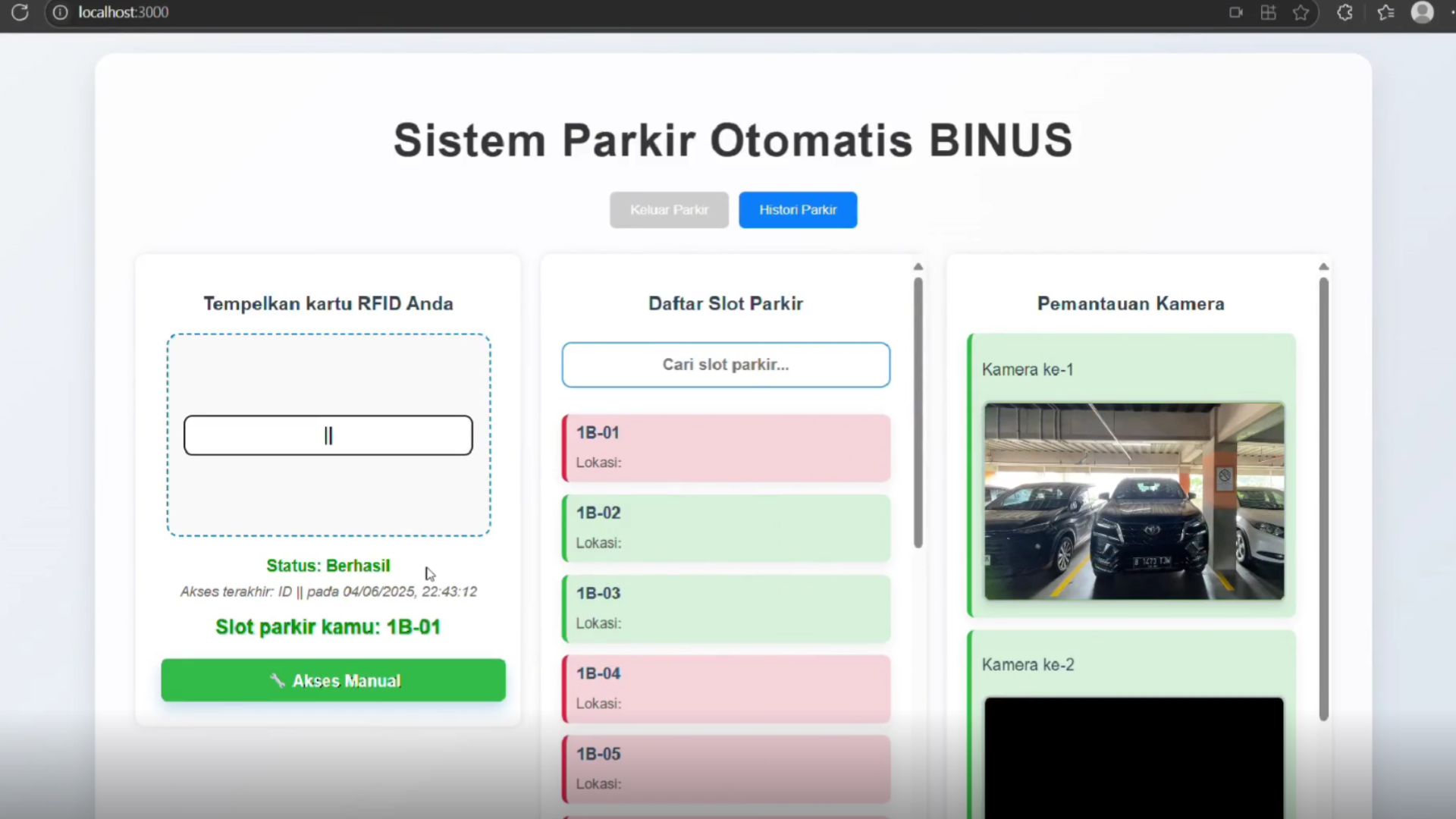 BINUS Parking System